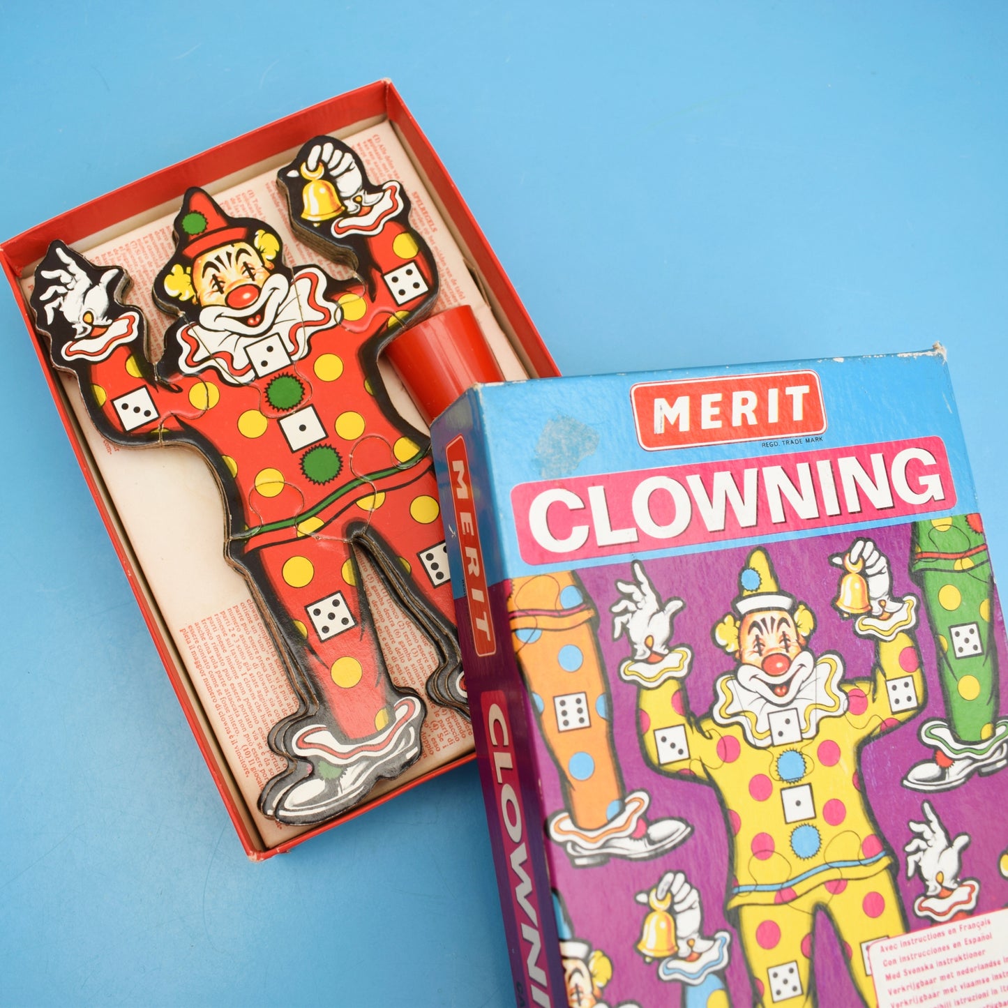 Vintage 1960s Racing Cones / Pick Up Monkeys / Clowning Games by Vintage