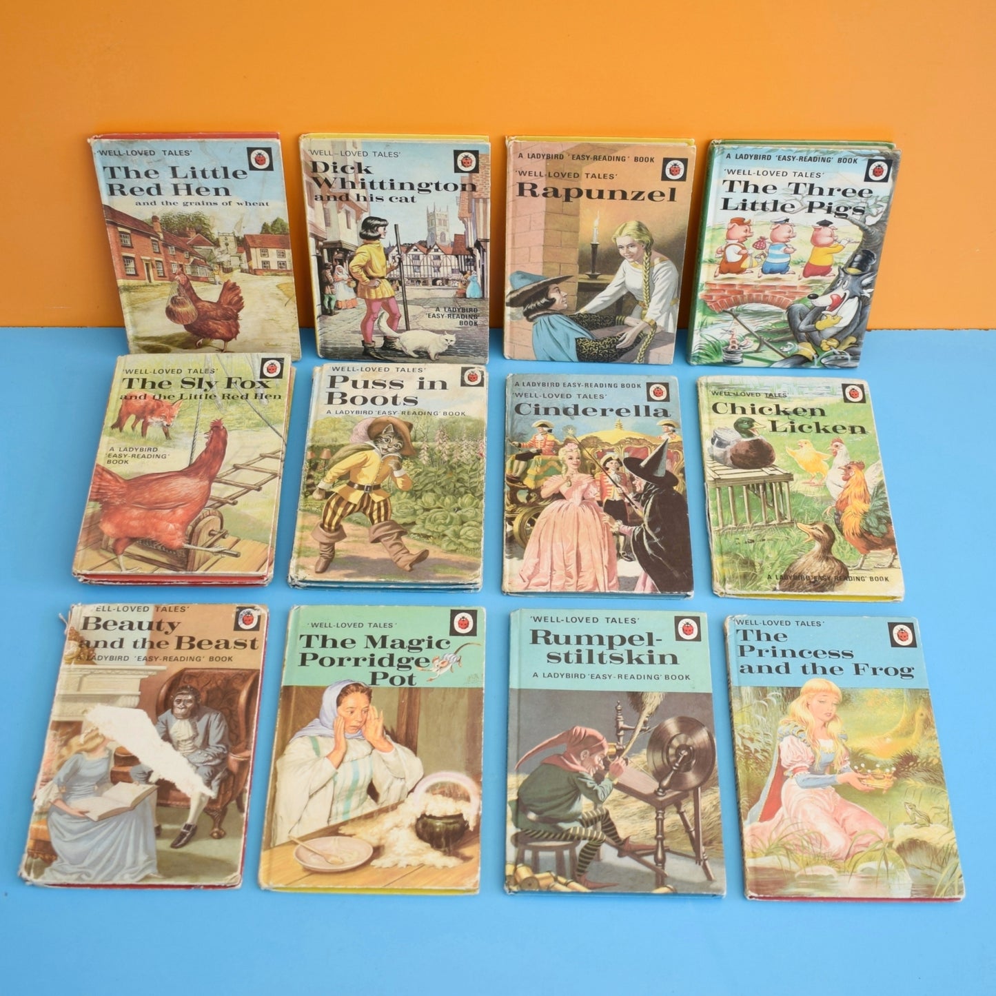 Vintage Ladybird Books - Well Loved Tales - Various