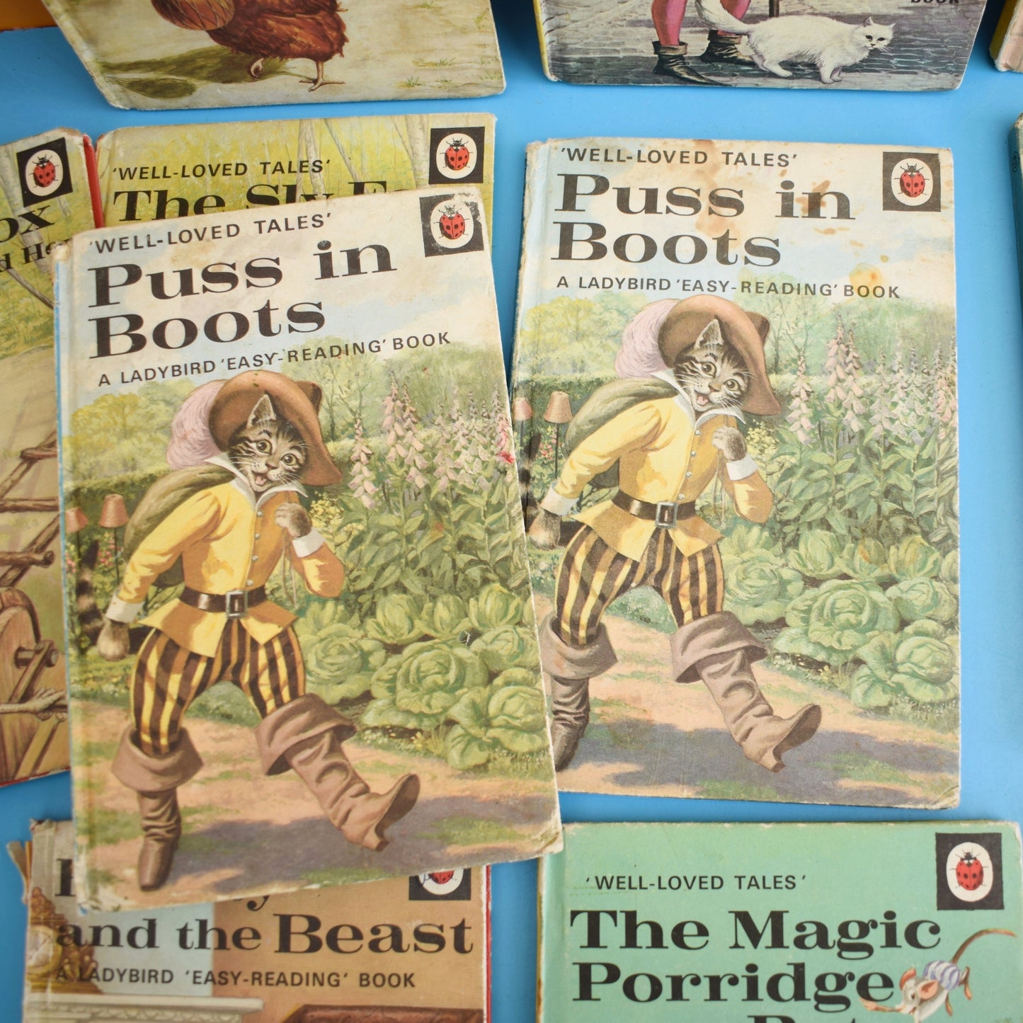 Vintage Ladybird Books - Well Loved Tales - Various
