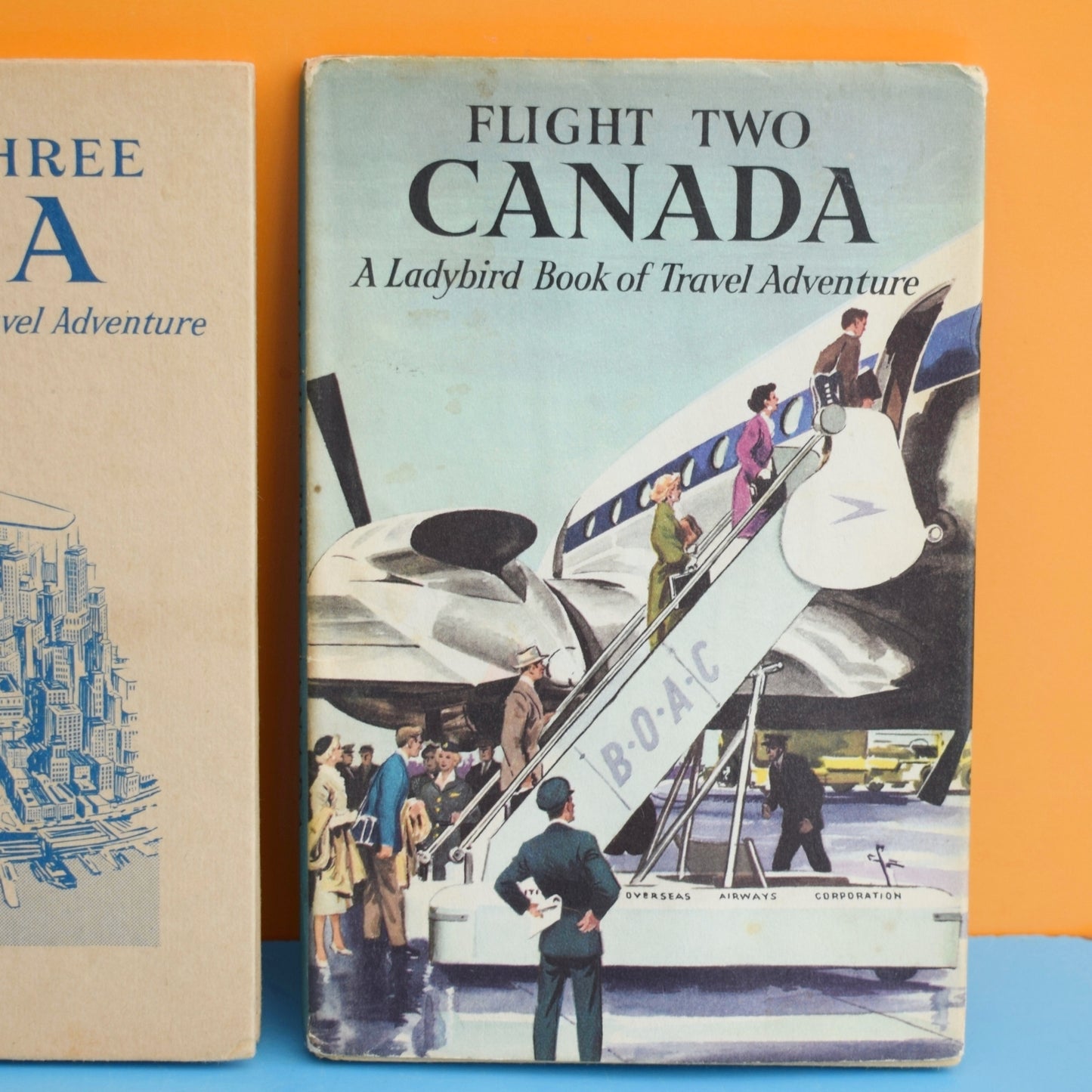 Vintage Ladybird Books - Flight Series - USA / Canada