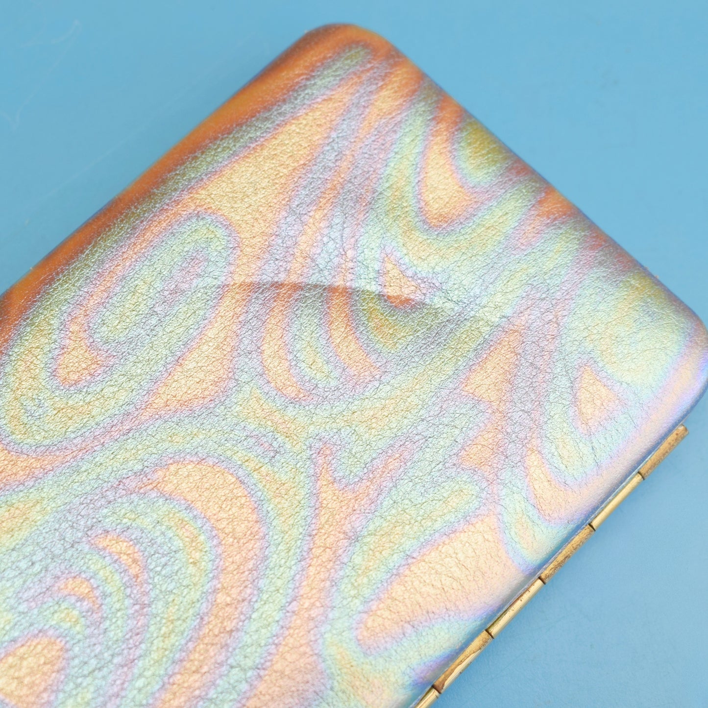 Vintage 1960s German Manicure Set - Psychedelic Leather by Pineapple Retro