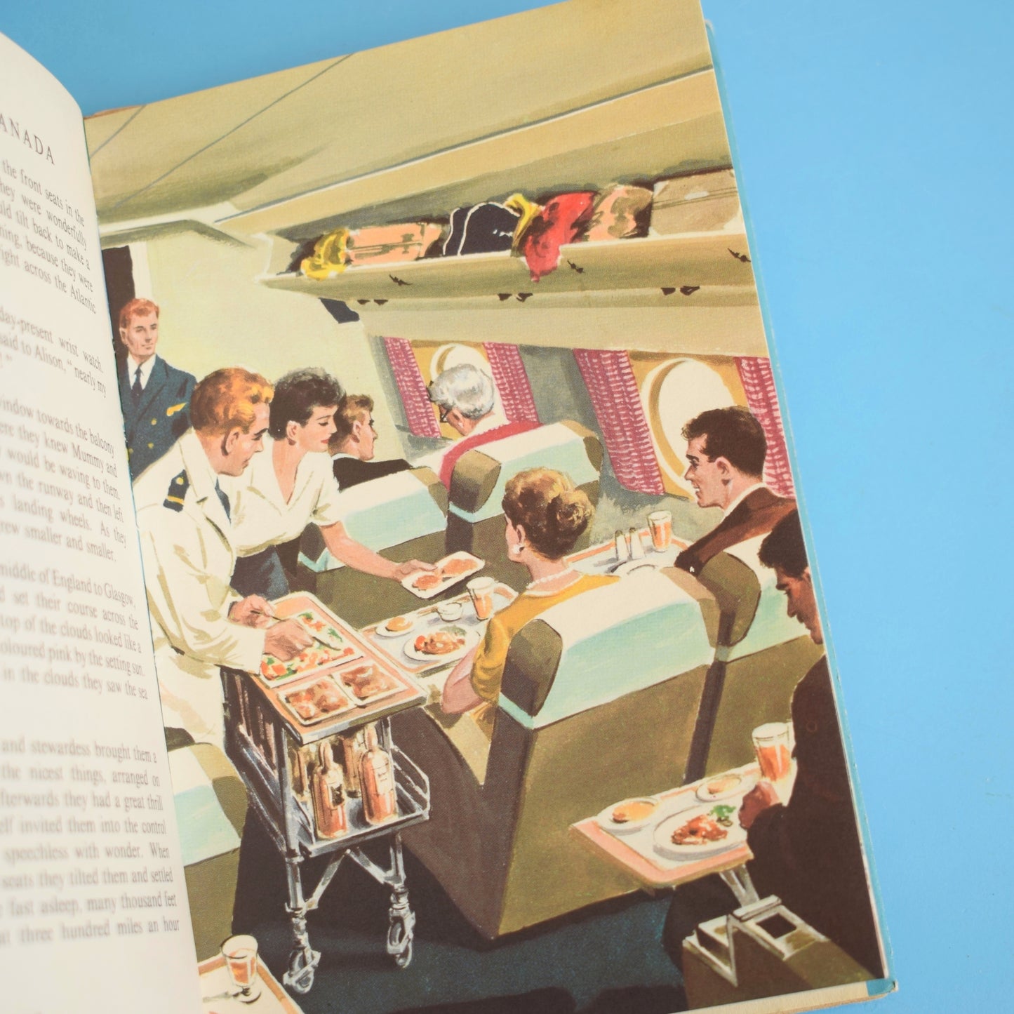 Vintage Ladybird Books - Flight Series - USA / Canada