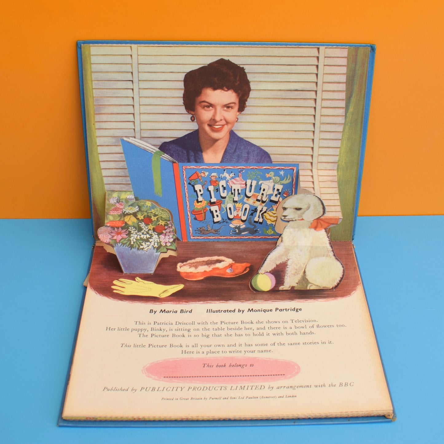 Vintage 1960s Pop Up Book - Watch With Mother - Jump Up Picture Book by Pineapple Retro