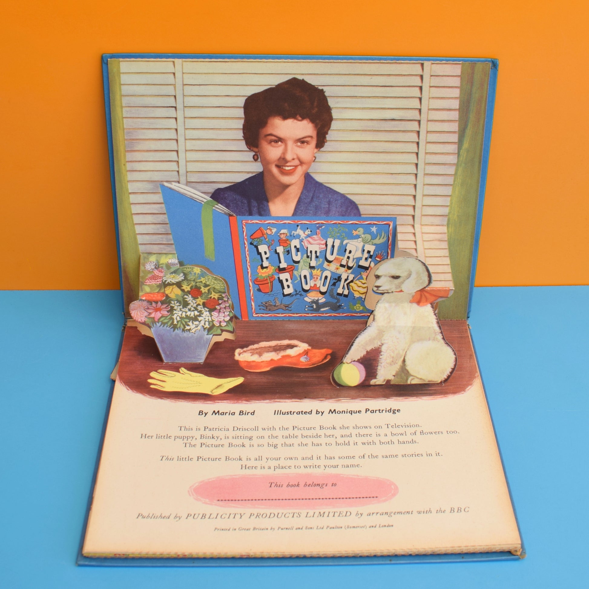 Vintage 1960s Pop Up Book - Watch With Mother - Jump Up Picture Book by Pineapple Retro