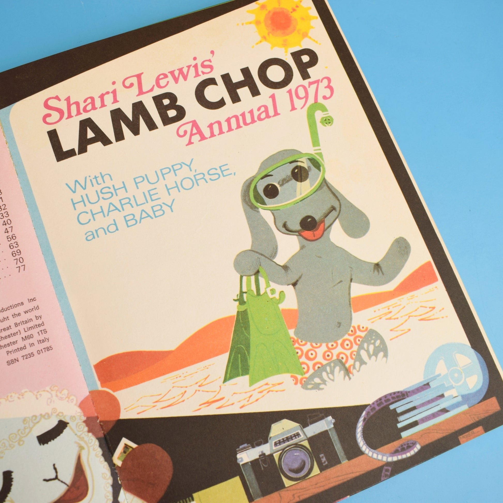 Vintage 1970s Lamb Chop Annual by Pineapple Retro