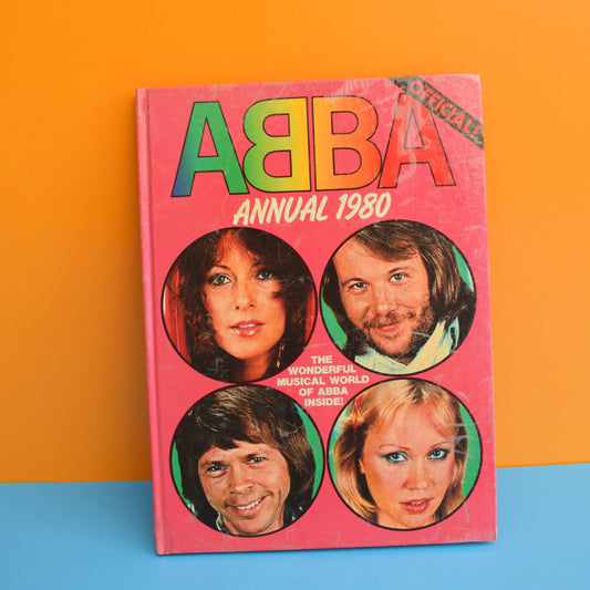 Vintage 1980s Abba Annual by Pineapple Retro