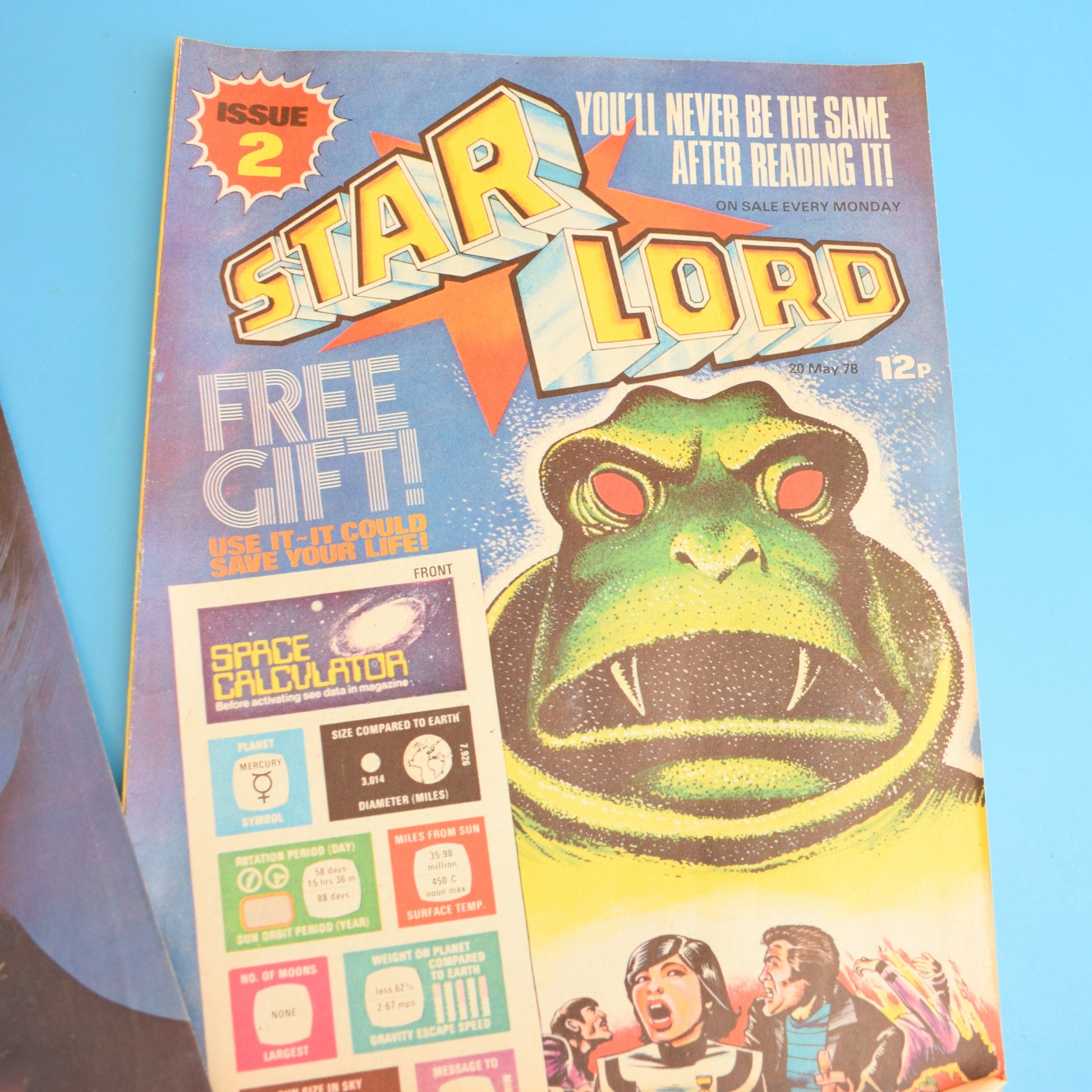 Vintage 1970s Star Lord Magazines- Mind Wars / Issue 2 by Pineapple Retro