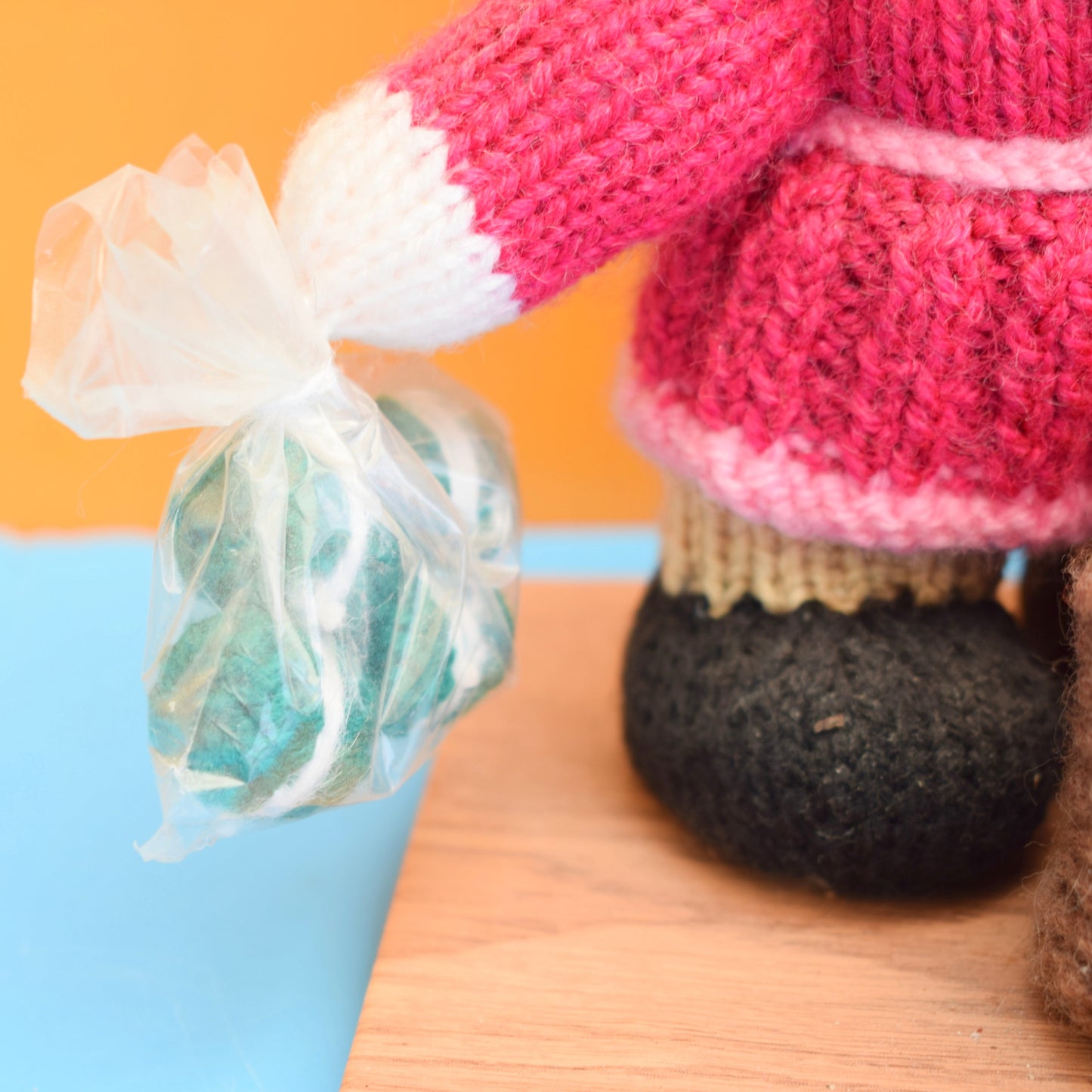 Vintage Jean Greenhowe Knitted Winifred's Wool Shop by Pineapple Retro
