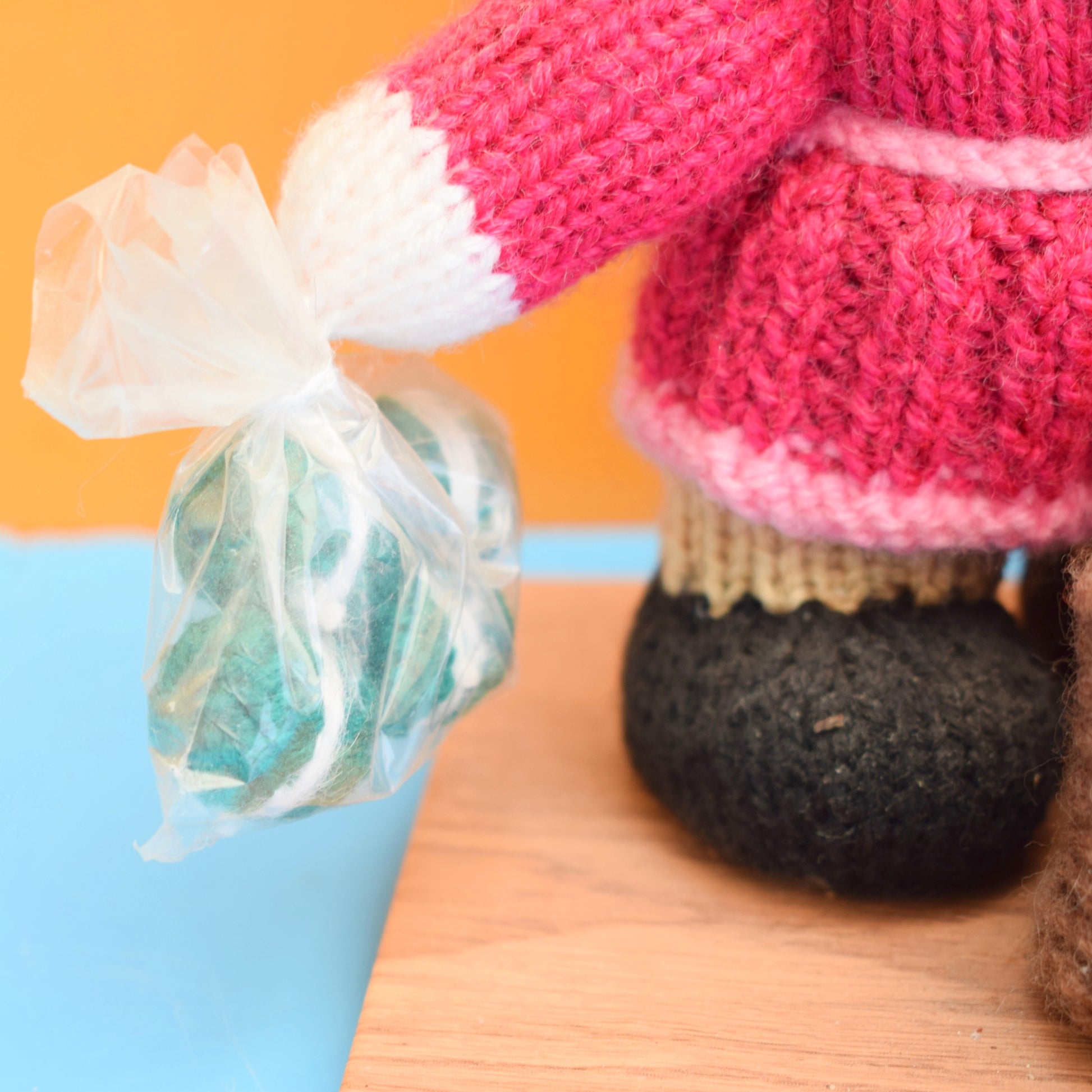 Vintage Jean Greenhowe Knitted Winifred's Wool Shop by Pineapple Retro