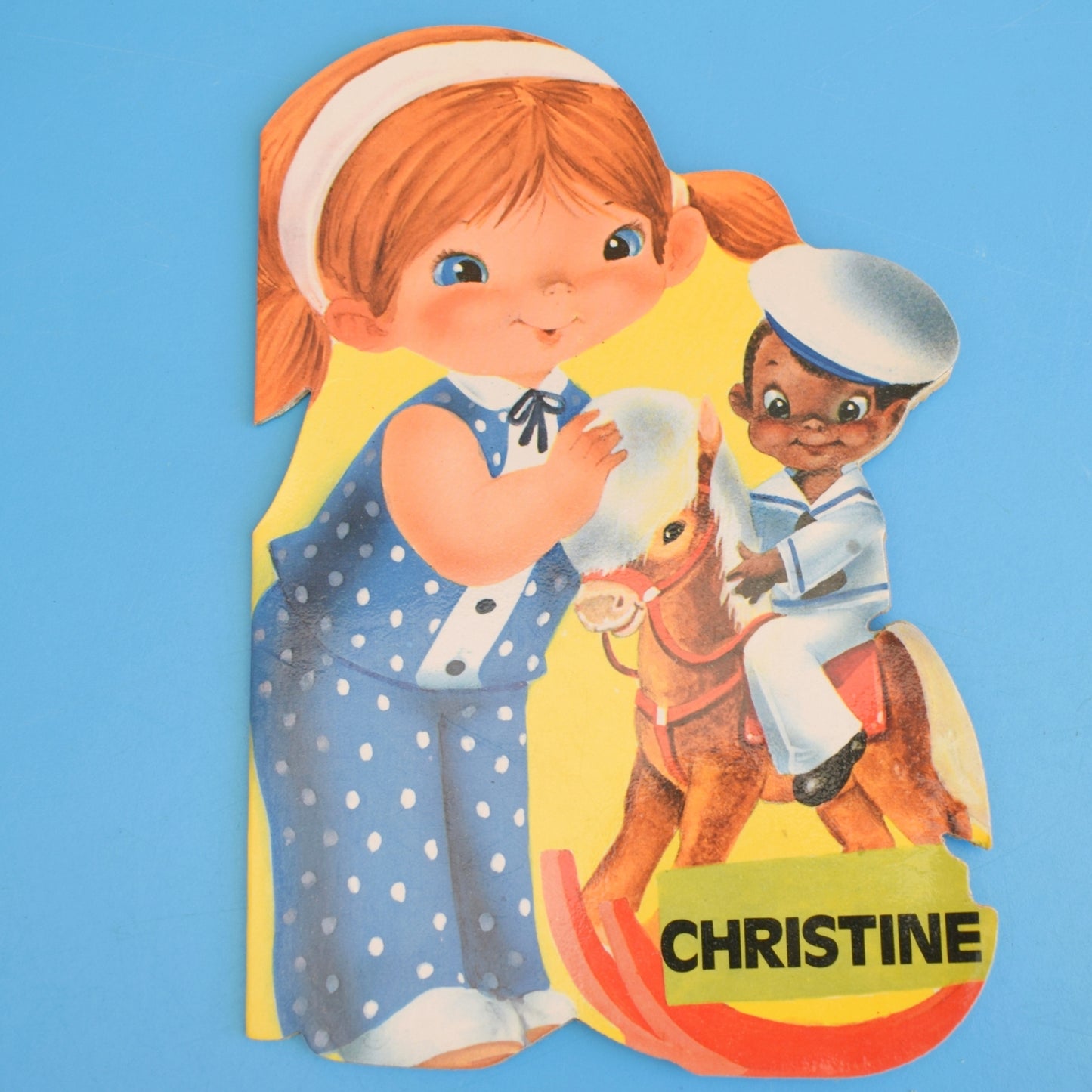 Vintage 1960s Kids Books - Little Girls - Christine & The School Girl by Vintage