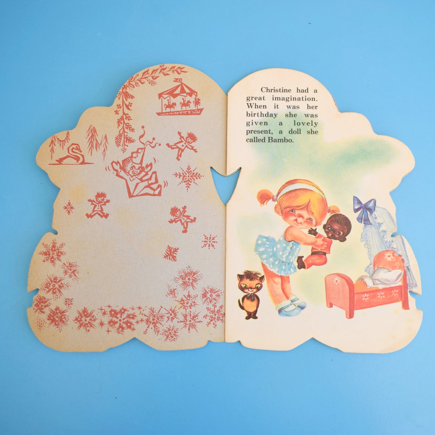 Vintage 1960s Kids Books - Little Girls - Christine & The School Girl by Vintage