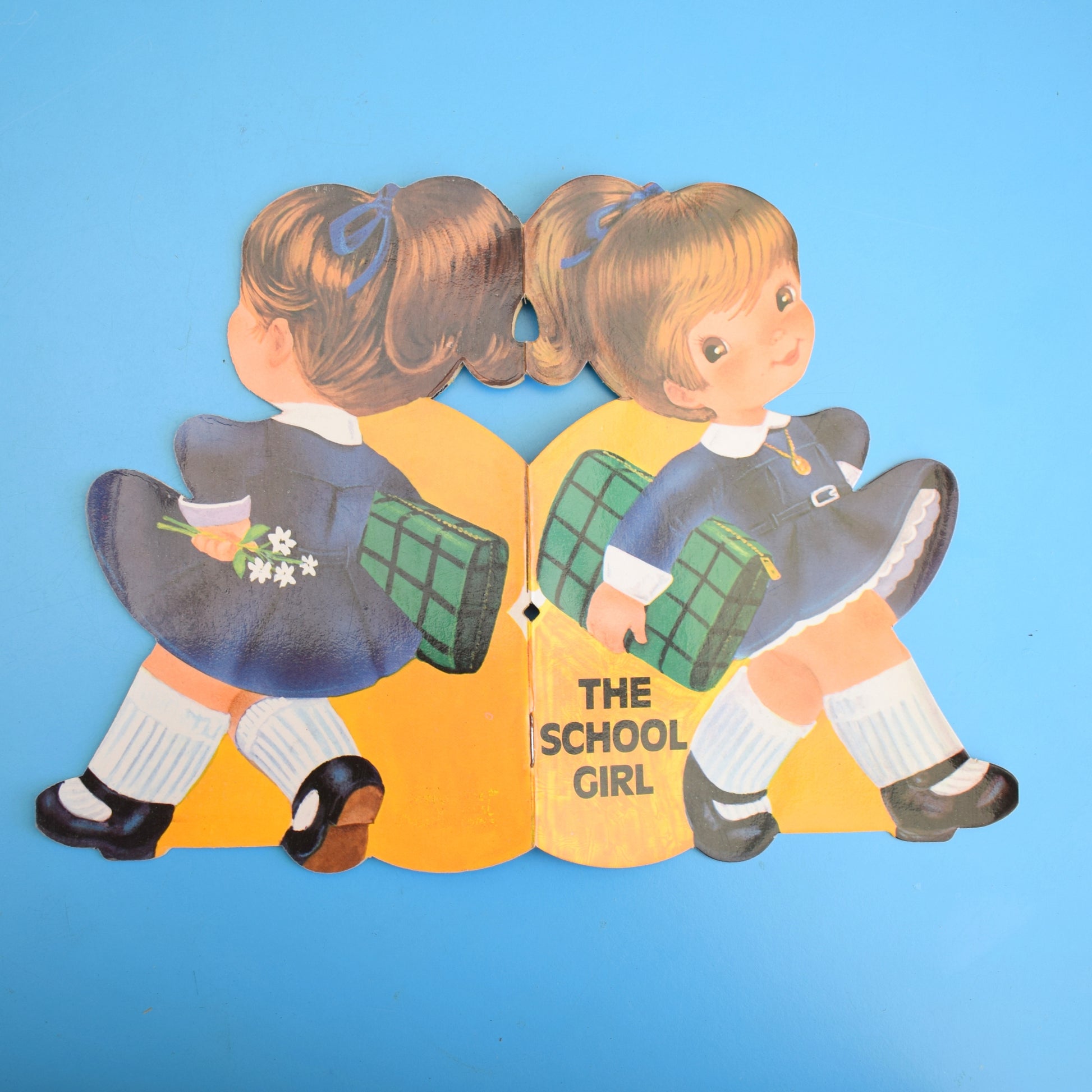Vintage 1960s Kids Books - Little Girls - Christine & The School Girl by Vintage