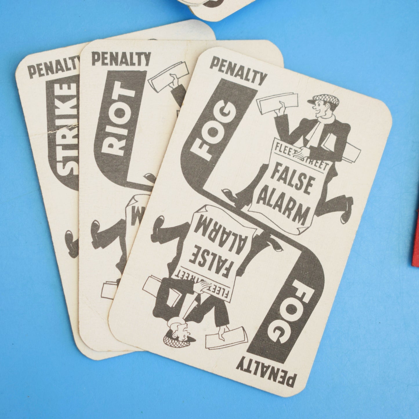 Vintage 1920s Art Deco Card Game - Fleet Street