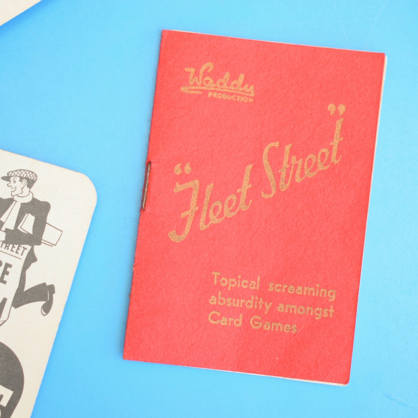 Vintage 1920s Art Deco Card Game - Fleet Street
