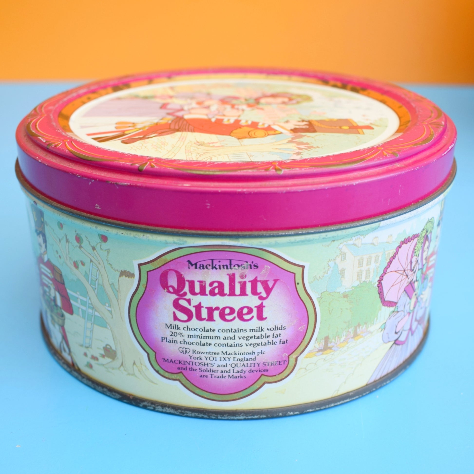 Vintage 1970s Quality Street Chocolate Sweet Tins - Various by Pineapple Retro
