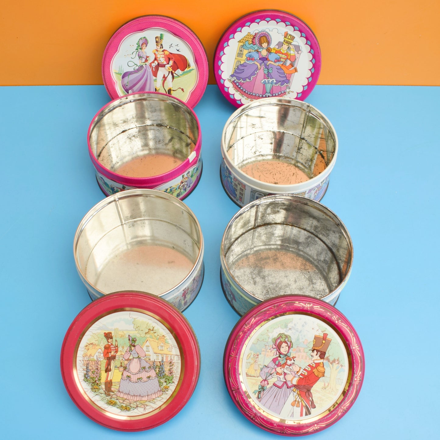 Vintage 1970s Quality Street Chocolate Sweet Tins - Various by Pineapple Retro