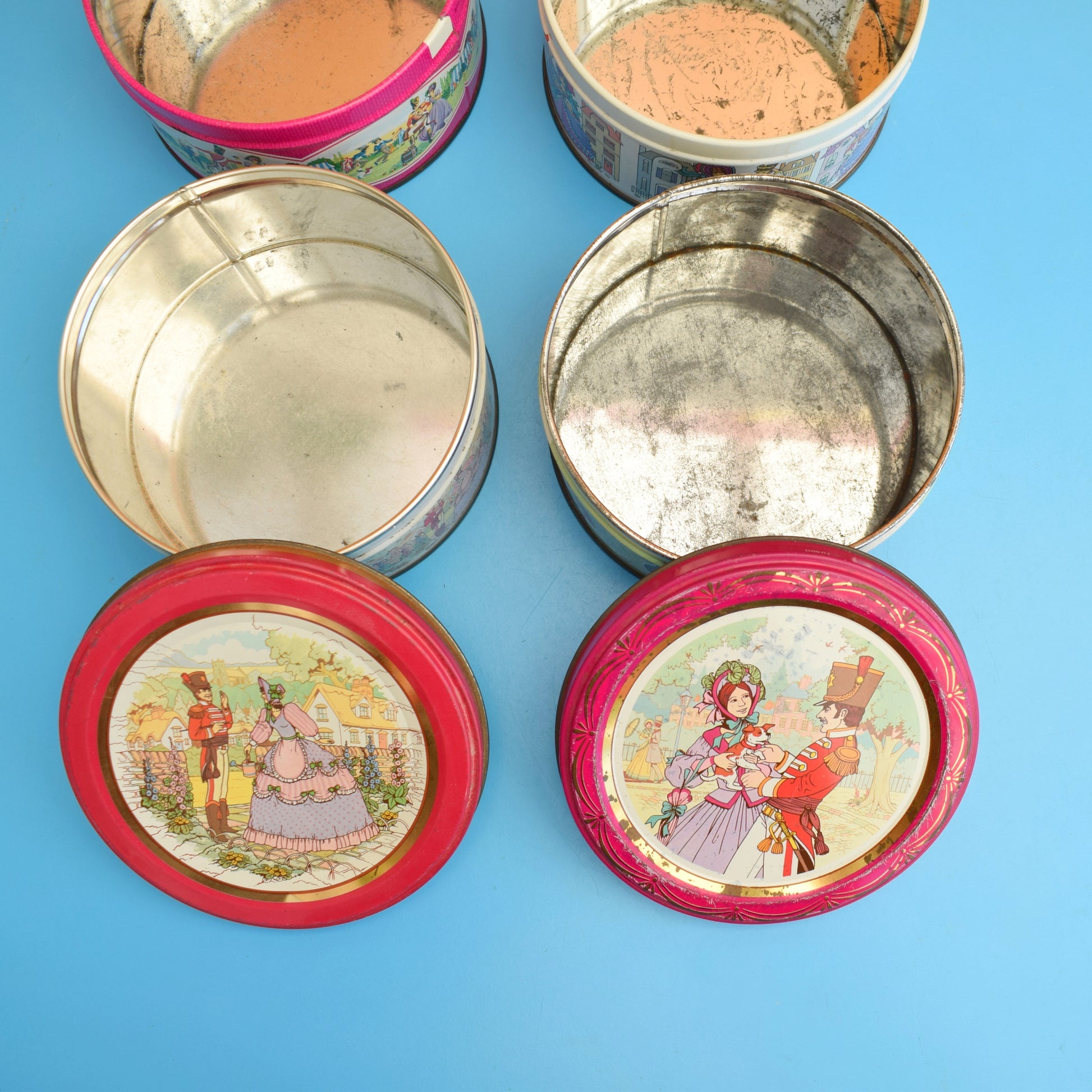 Vintage 1970s Quality Street Chocolate Sweet Tins - Various by Pineapple Retro