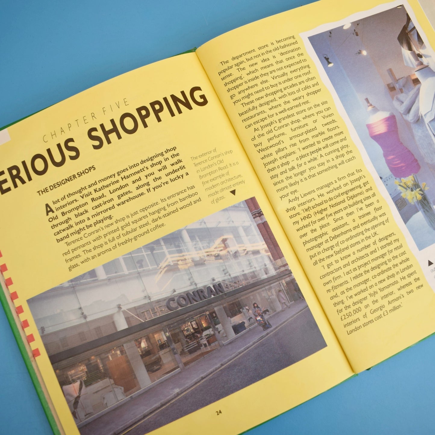 Vintage 1980s Book- Inside Story - Fashion