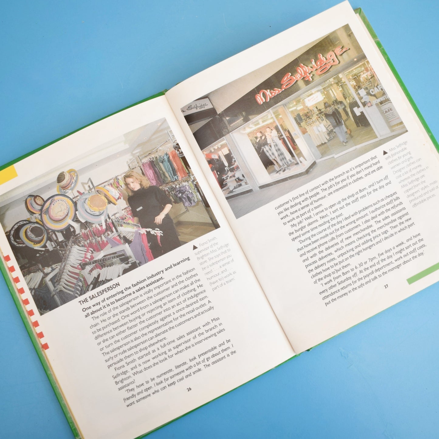 Vintage 1980s Book- Inside Story - Fashion