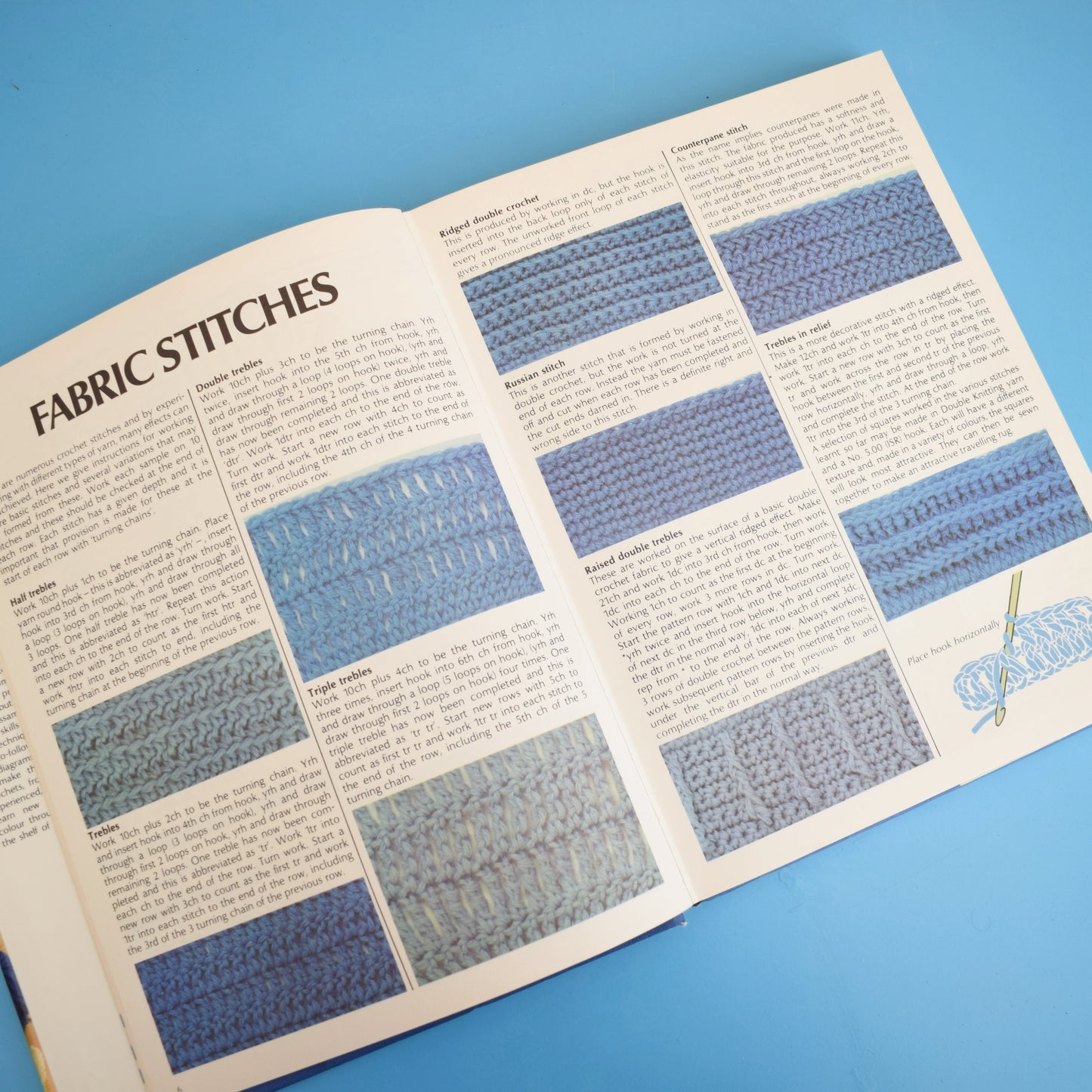 Vintage 1980s Book - Complete Guide To Crochet
