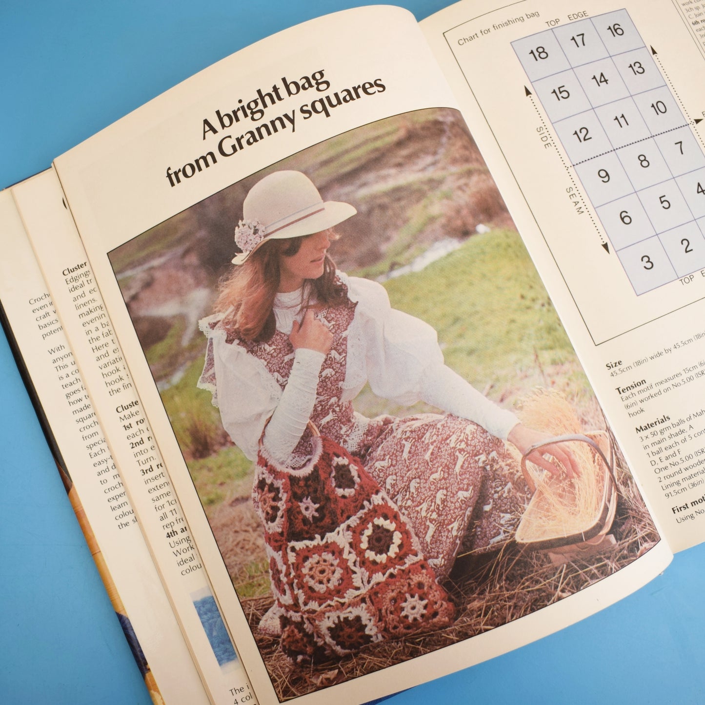 Vintage 1980s Book - Complete Guide To Crochet