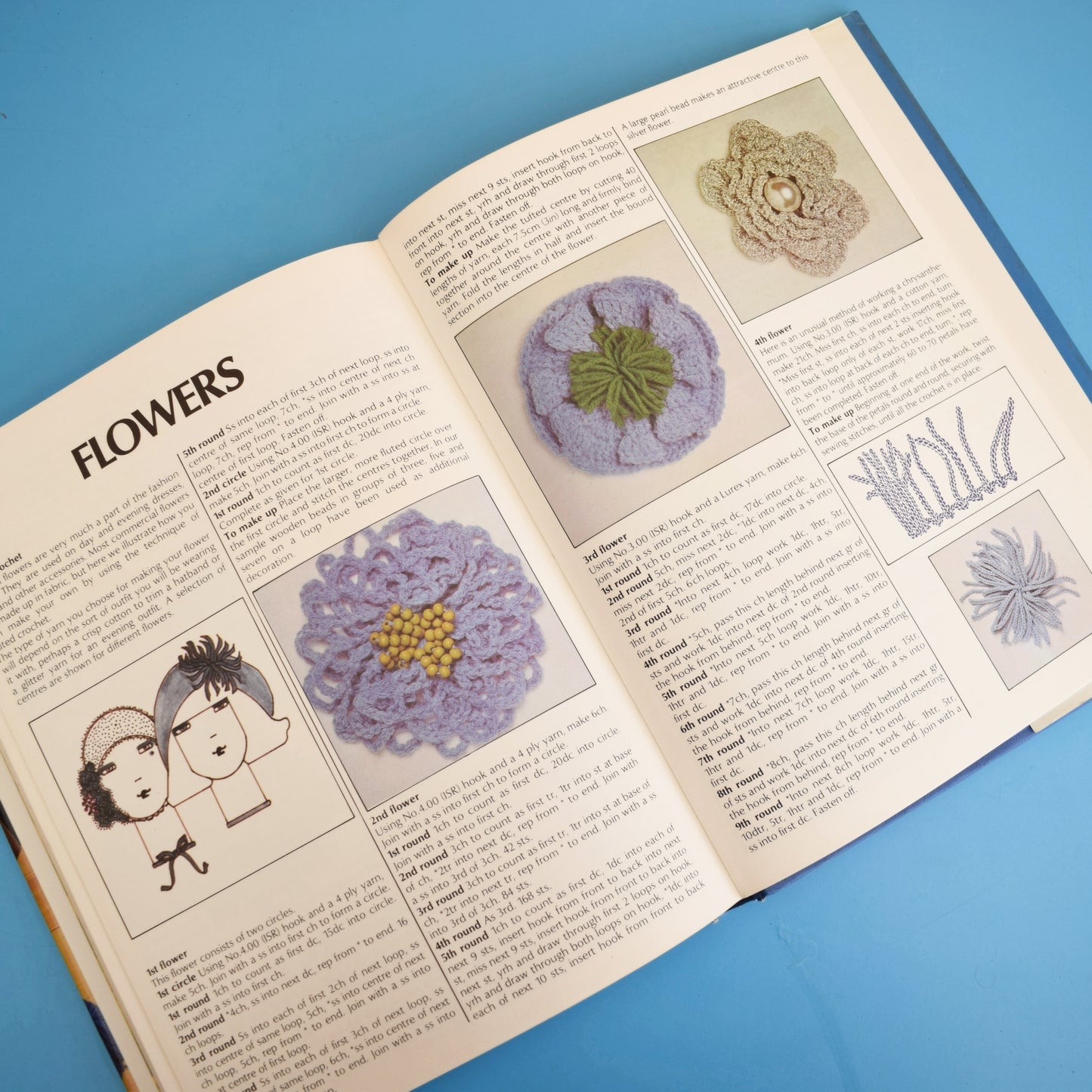 Vintage 1980s Book - Complete Guide To Crochet