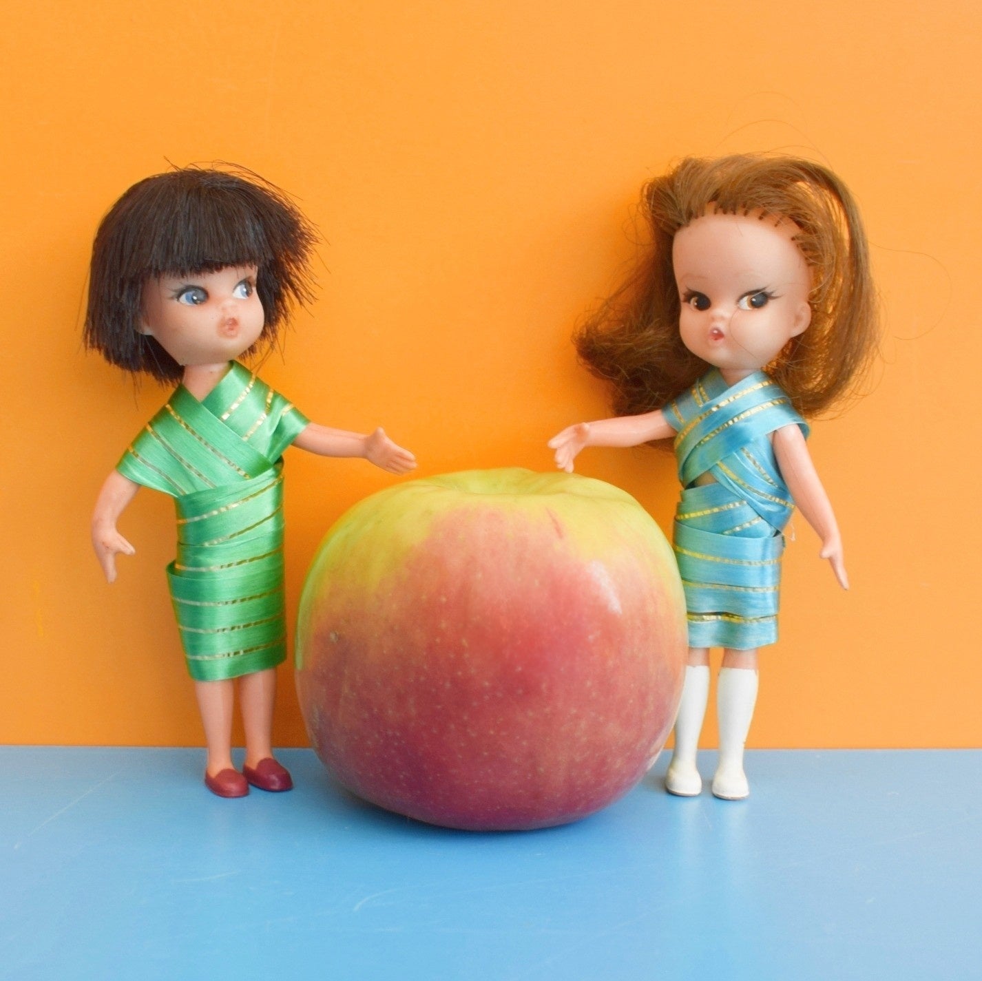 Vintage 1960s Darling Dolls - Hasbro by Pineapple Retro