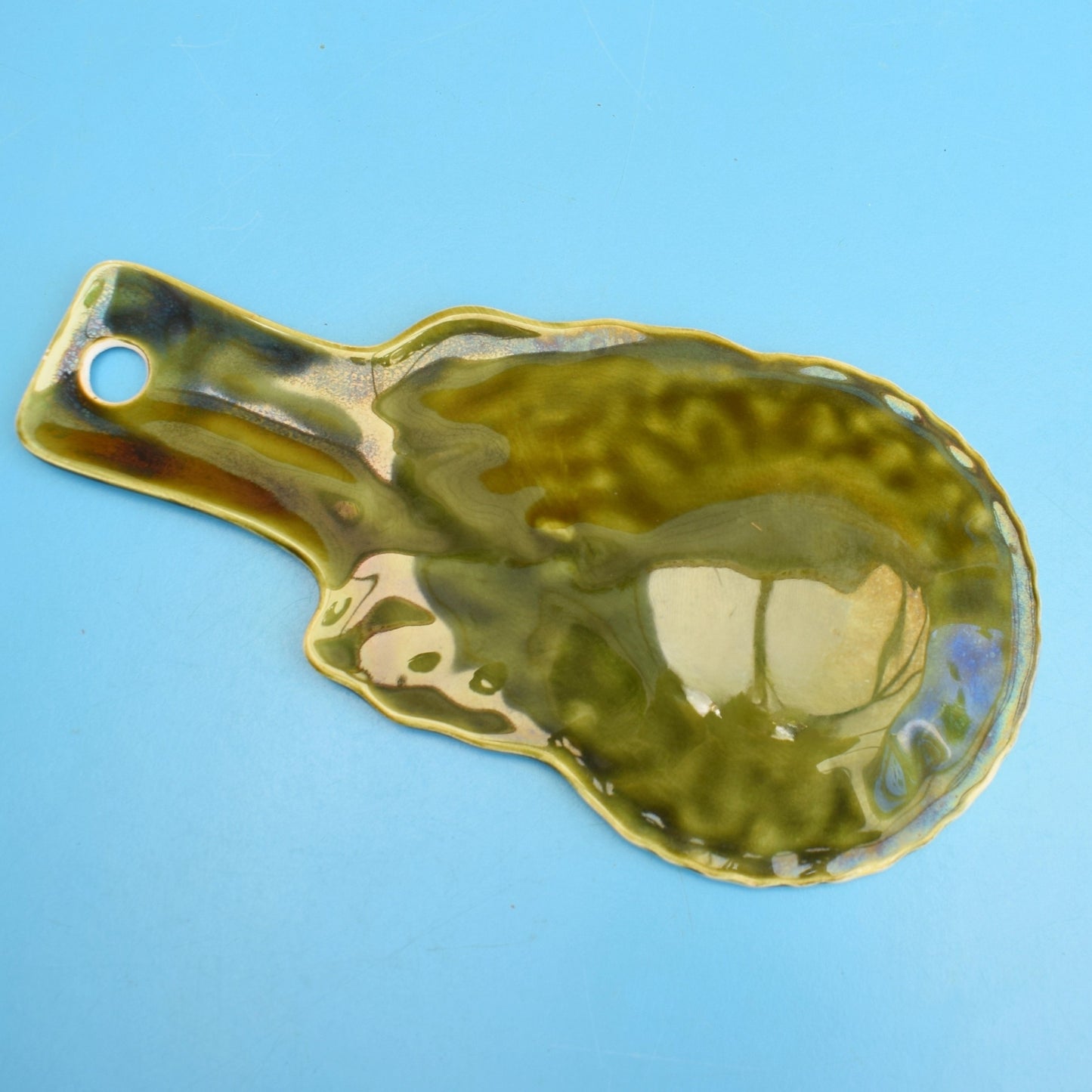 Vintage 1970s Sunflower Spoon Rest - Ceramic by Vintage