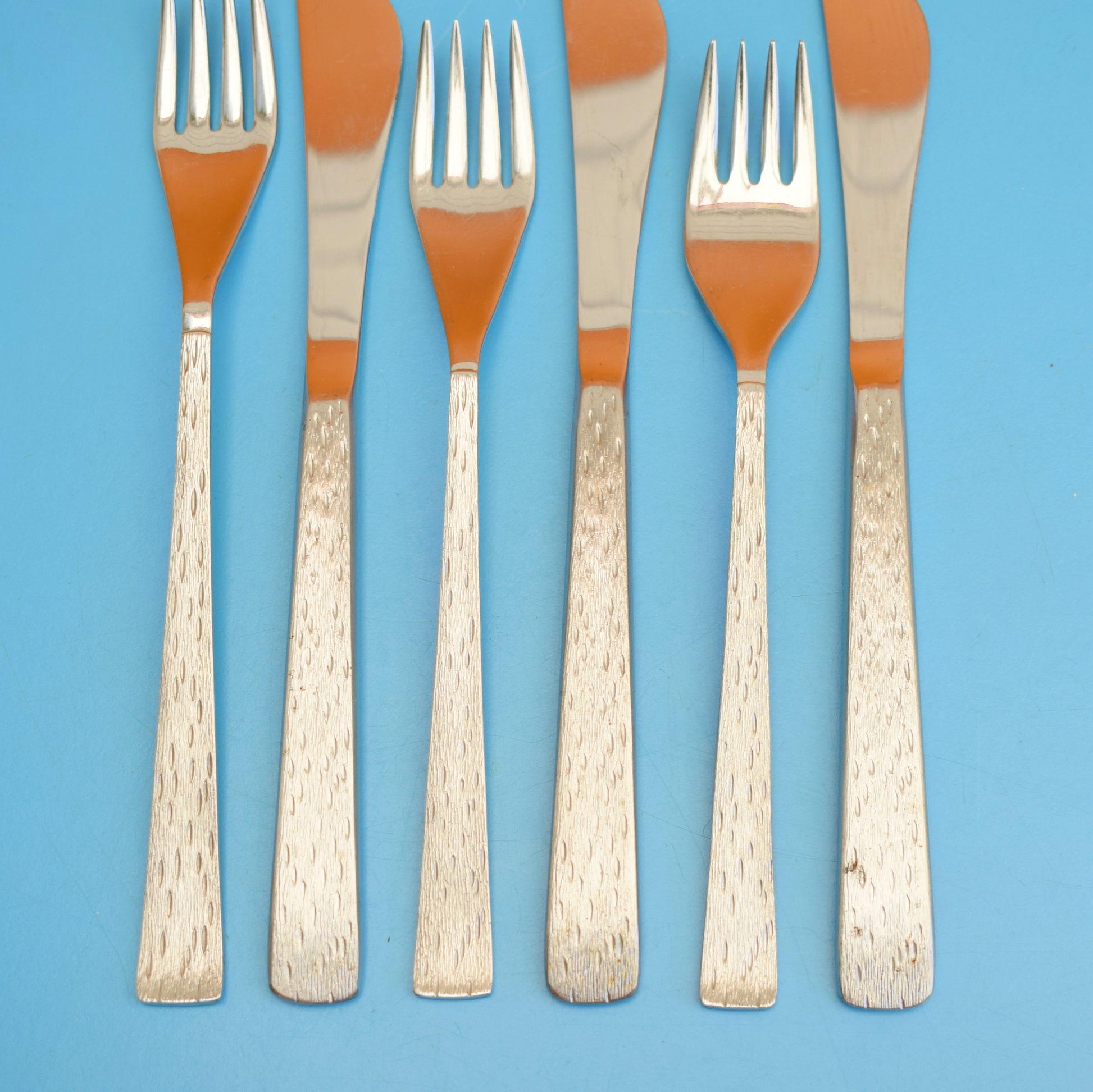 Vintage 1960s Spear & Jackson Crystal Cutlery - Stainless Steel - Various by Vintage