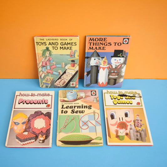 Vintage Ladybird Books - Things To Make / Sew