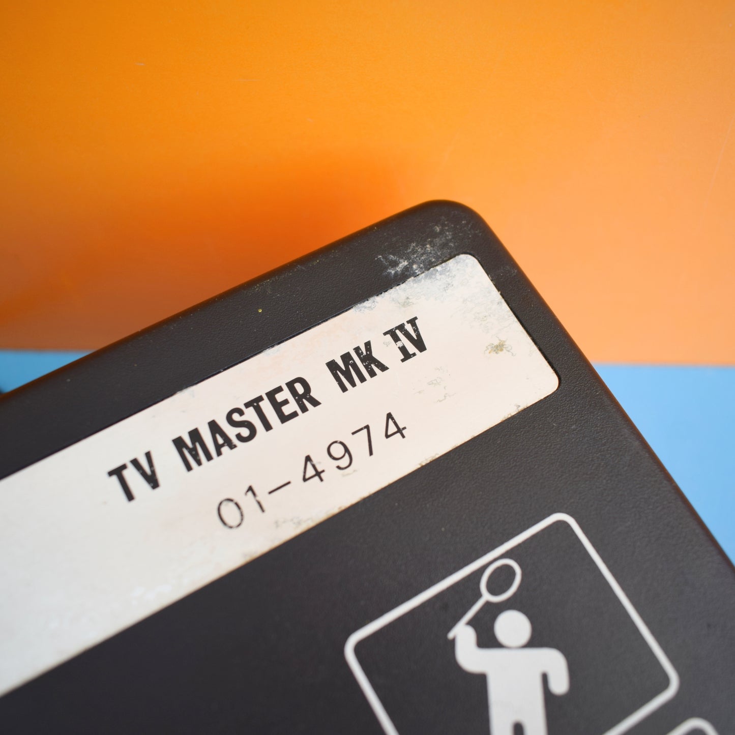 Vintage 1970s Binatone TV Master MK 4 Games Console - Orange
