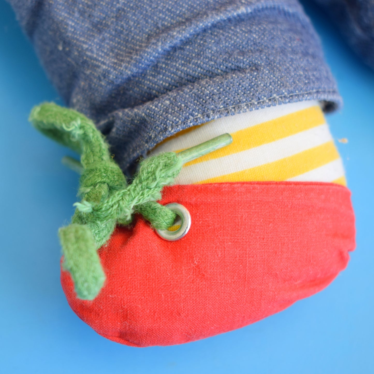 Vintage 1970s Fabric Doll - Dapper Dan - Playskool