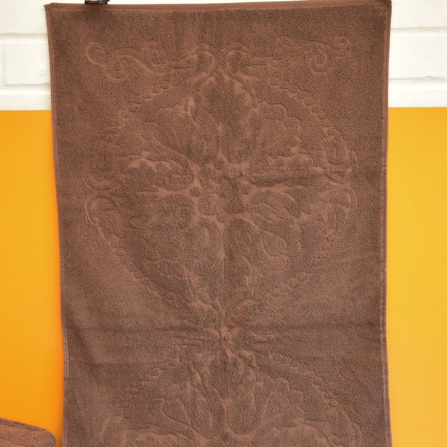 Vintage 1970s Towel Set - BHS- Brown x3