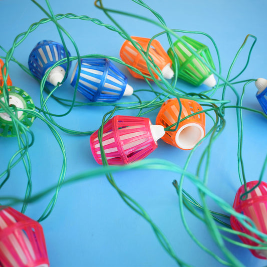Vintage 1960s ChristmasParty Lantern Lights - Pifco by Pineapple Retro