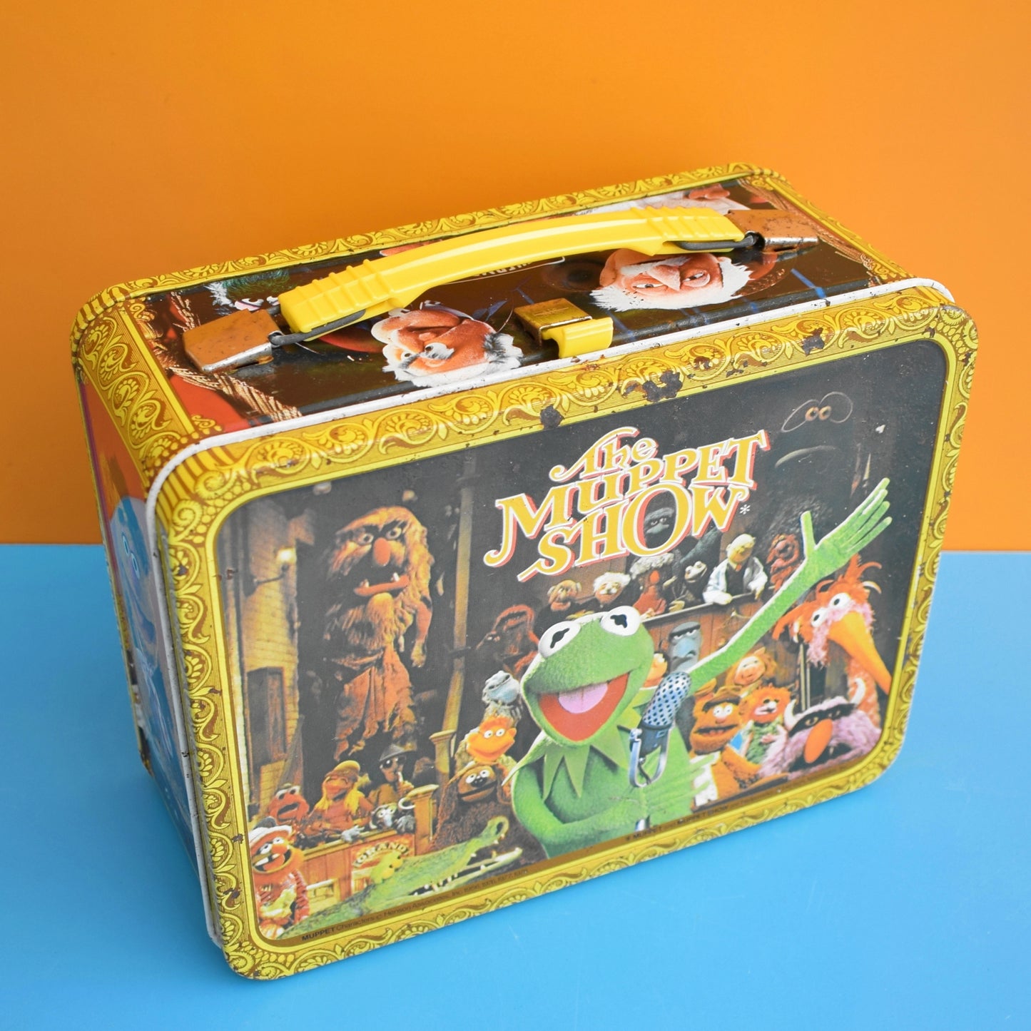 Vintage 1970s Tin Lunchbox - The Muppet Show by Pineapple Retro