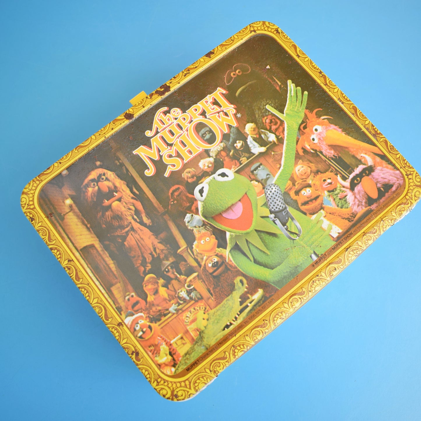 Vintage 1970s Tin Lunchbox - The Muppet Show by Pineapple Retro