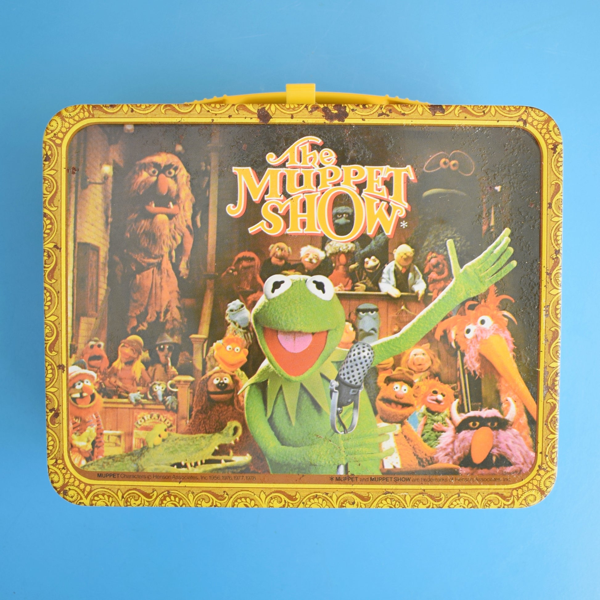 Vintage 1970s Tin Lunchbox - The Muppet Show by Pineapple Retro