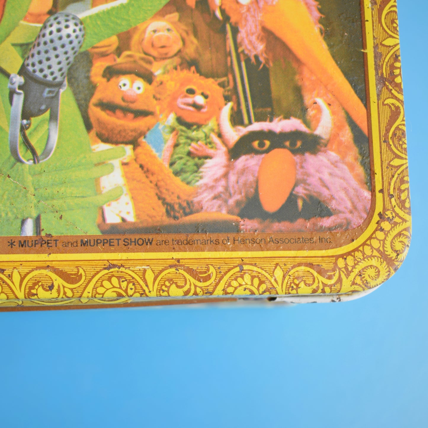 Vintage 1970s Tin Lunchbox - The Muppet Show by Pineapple Retro
