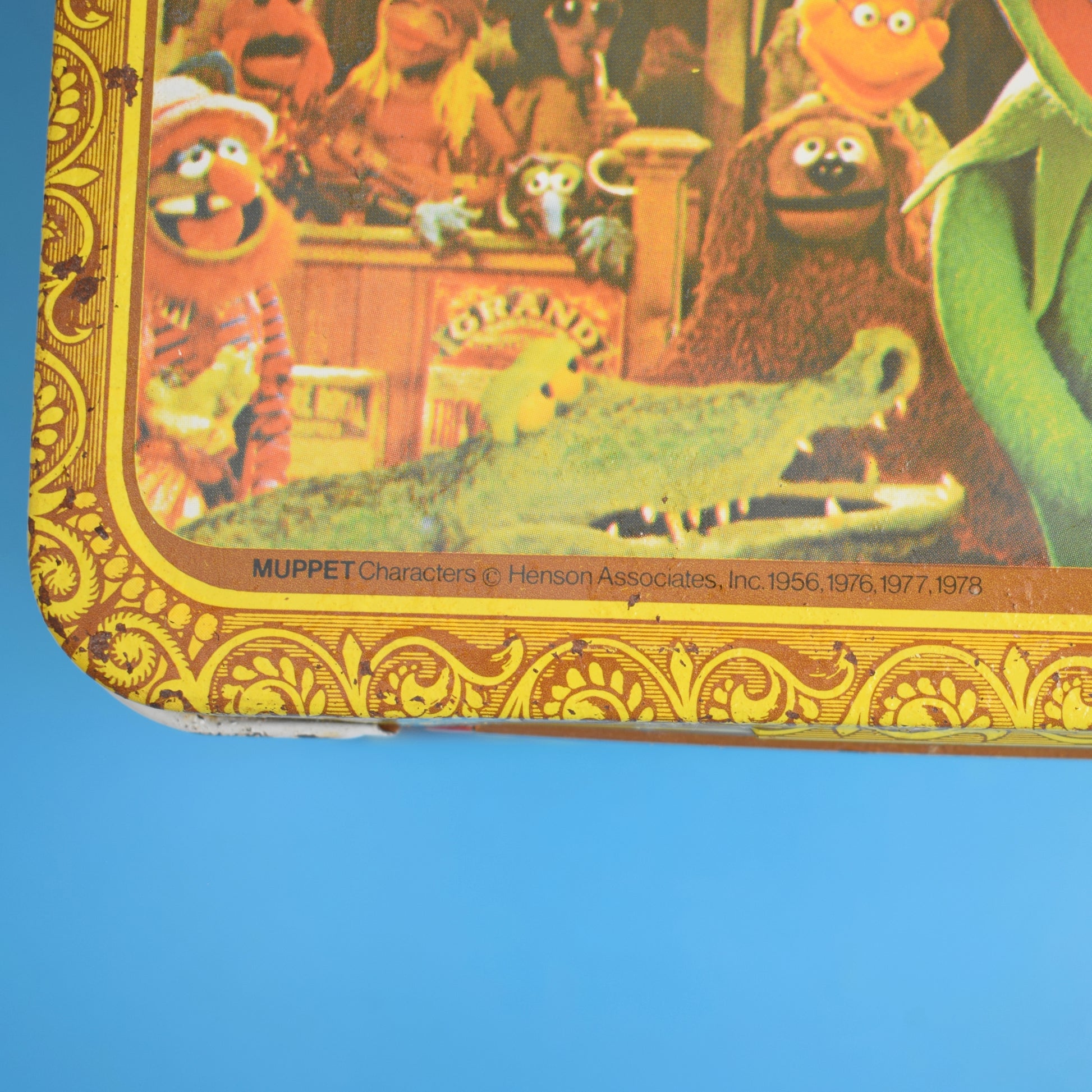 Vintage 1970s Tin Lunchbox - The Muppet Show by Pineapple Retro