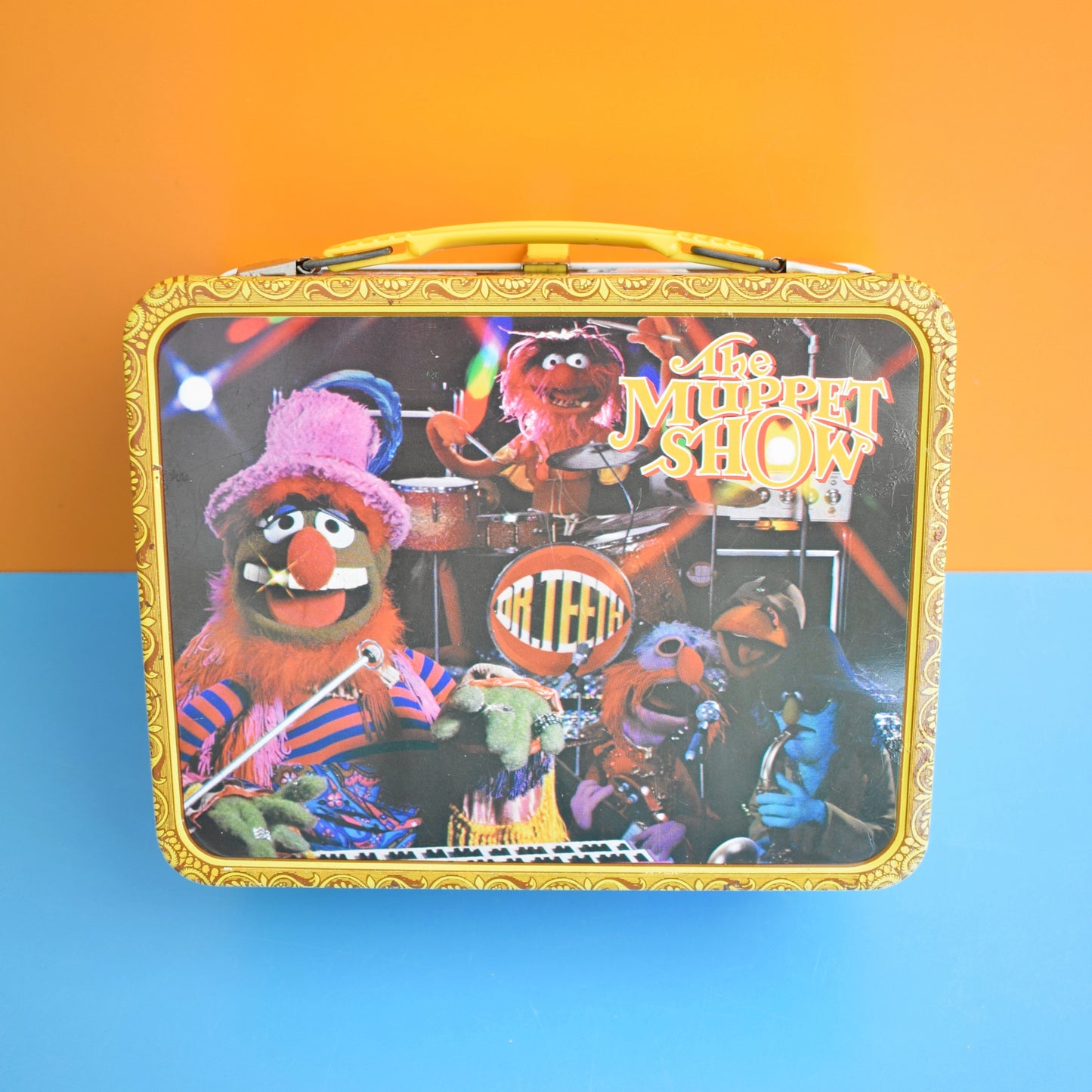 Vintage 1970s Tin Lunchbox - The Muppet Show by Pineapple Retro
