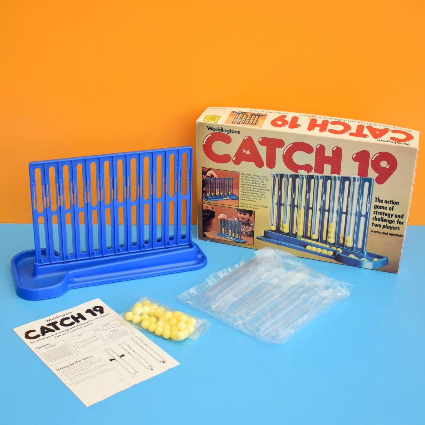 Vintage 1980s Catch 19 Game - Boxed