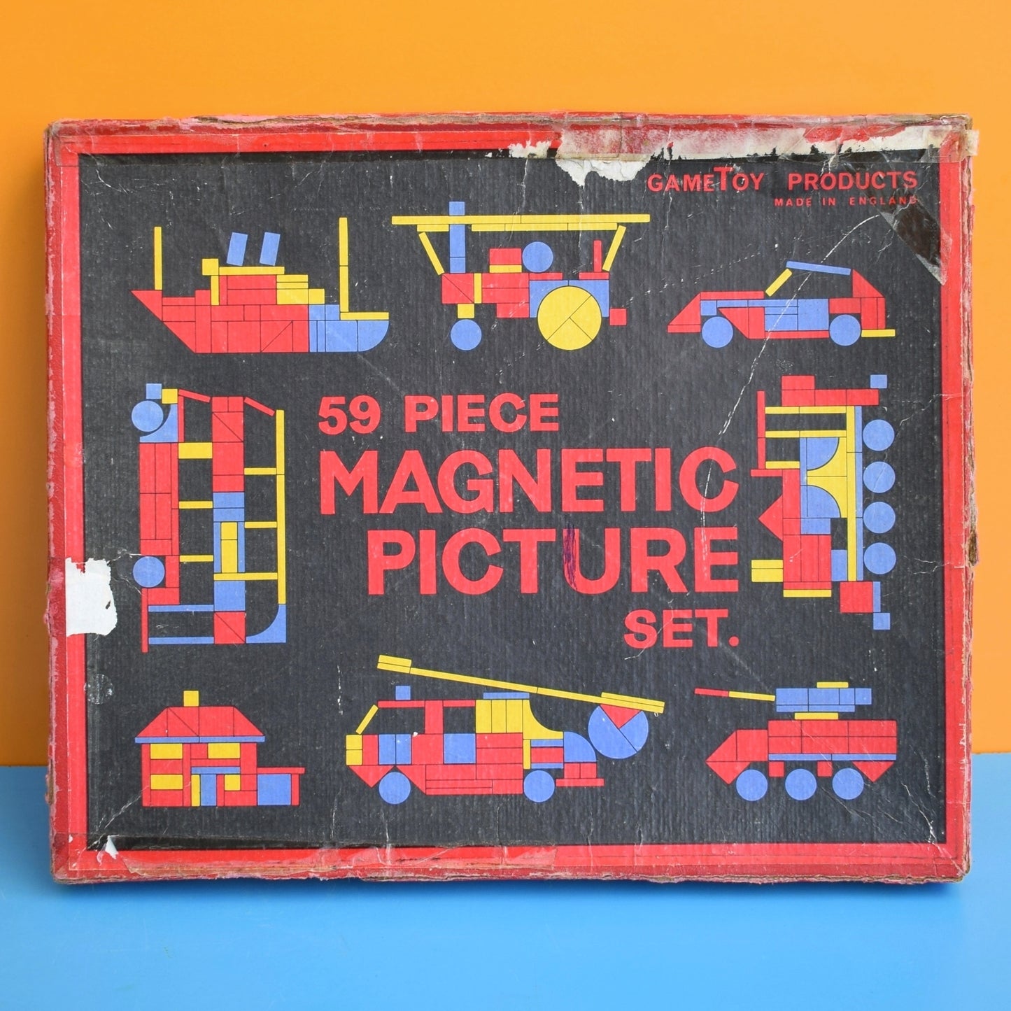 Vintage 1960s Spears Game - Magnetic Picture Set