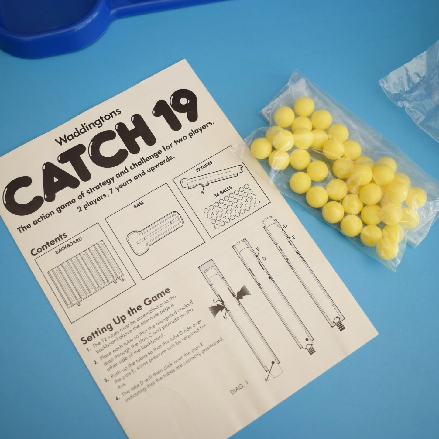 Vintage 1980s Catch 19 Game - Boxed