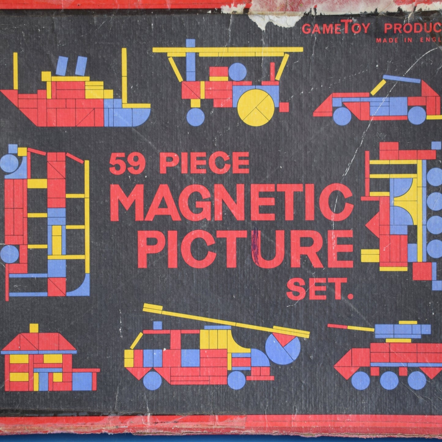 Vintage 1960s Spears Game - Magnetic Picture Set
