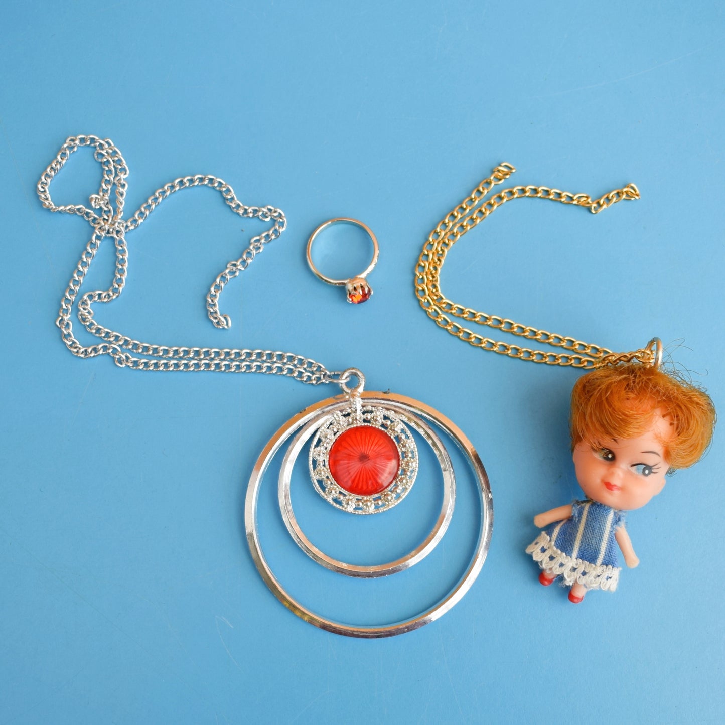 Vintage 1970s Fun Plastic Jewellery / Bits - Kids