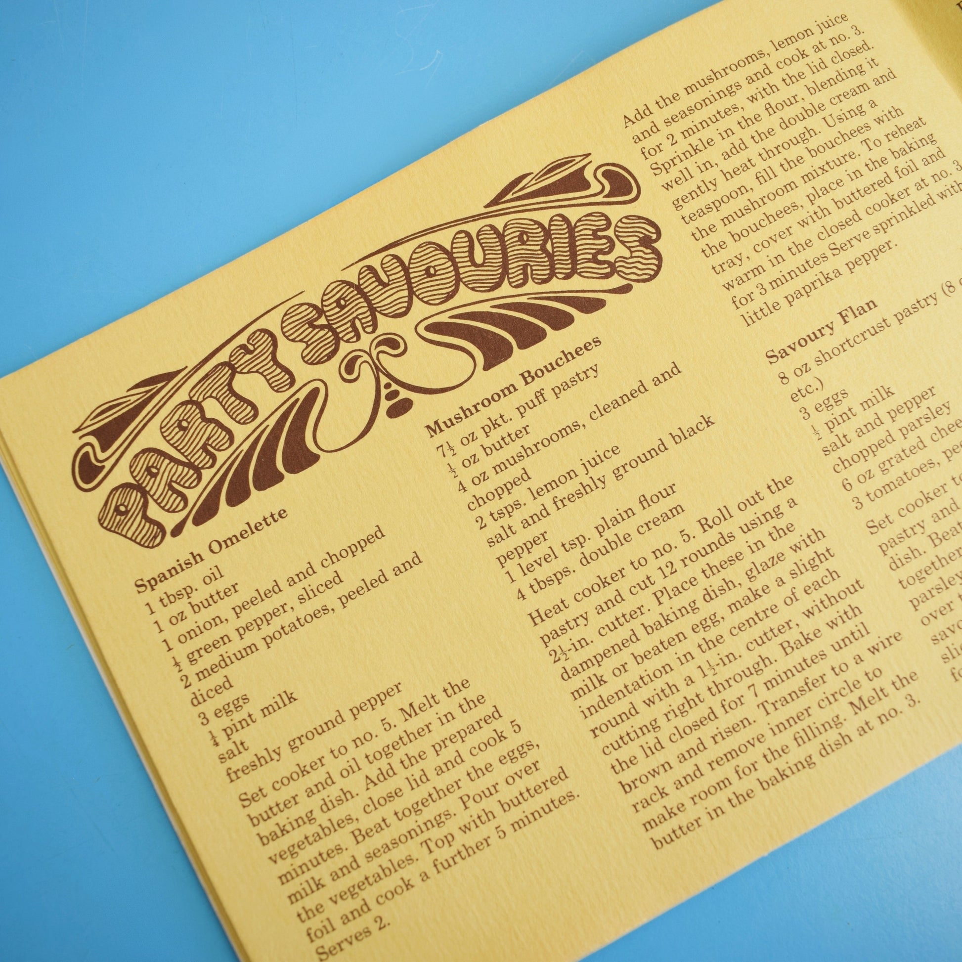 Vintage 1970s Cookery / Recipe Books - Family Cook- C. Conran / Rima Infa-Red by Pineapple Retro