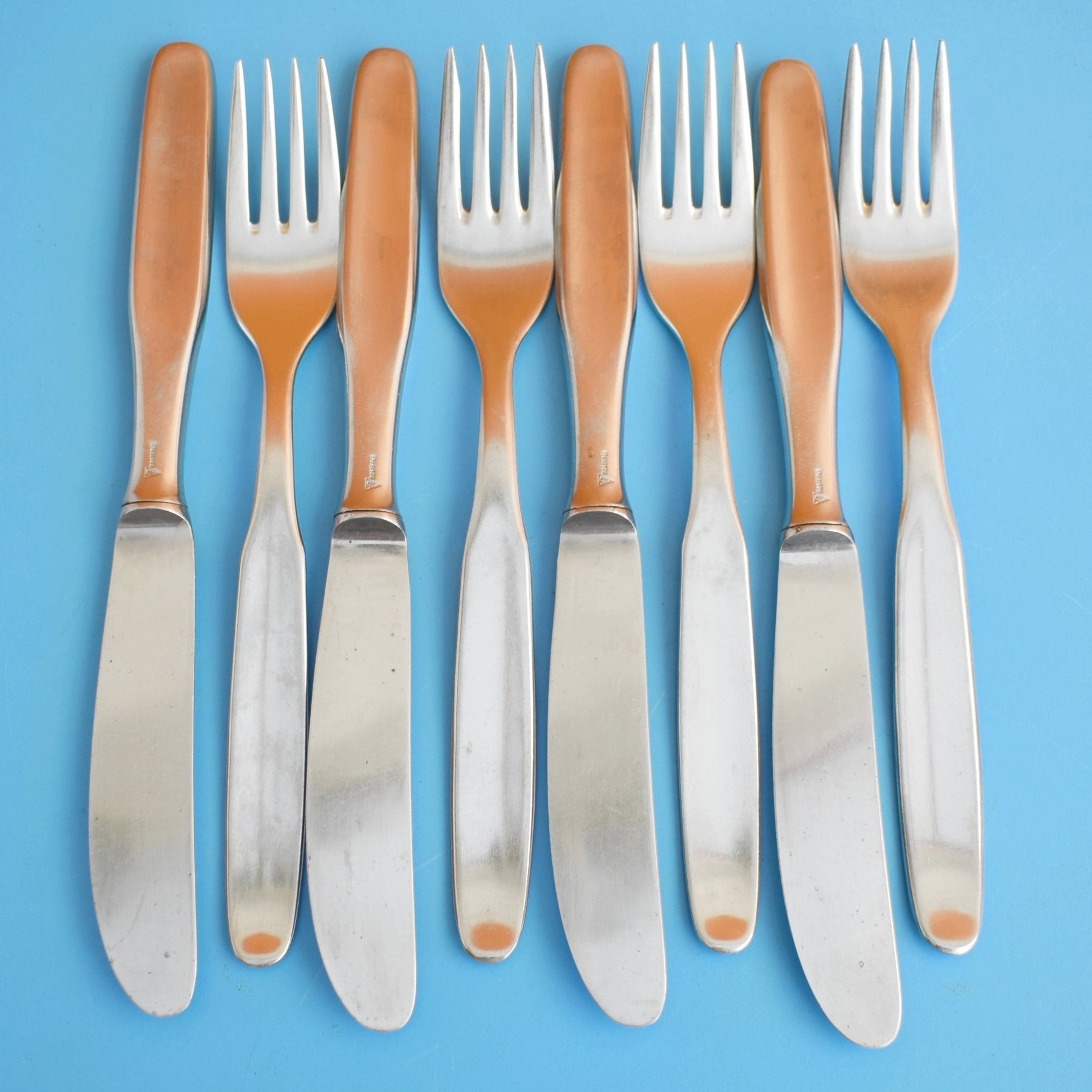 Vintage 1960s German Rostfrei Cutlery - Stainless Steel - Stylish by Vintage