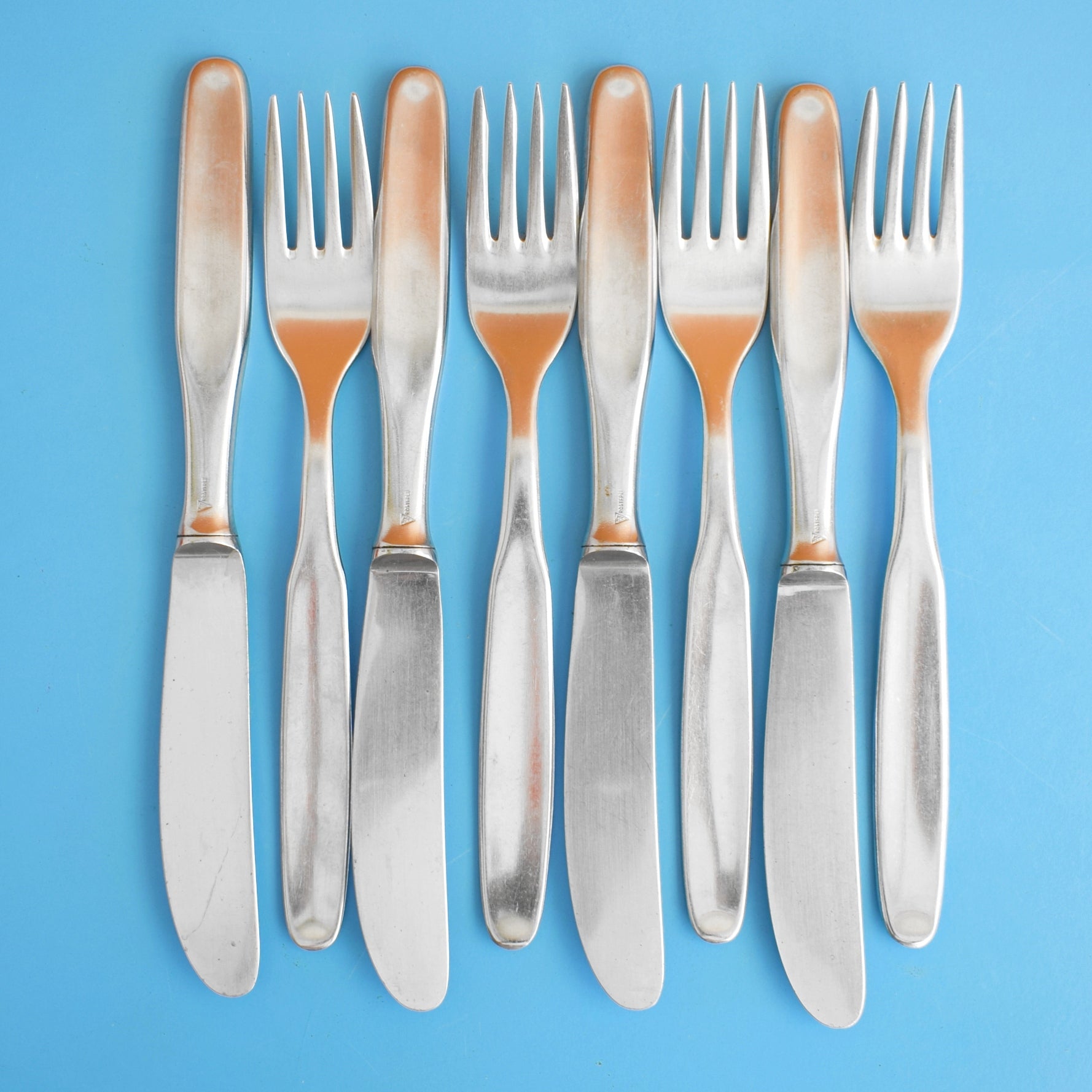 Vintage 1960s German Rostfrei Cutlery - Stainless Steel - Stylish by Vintage
