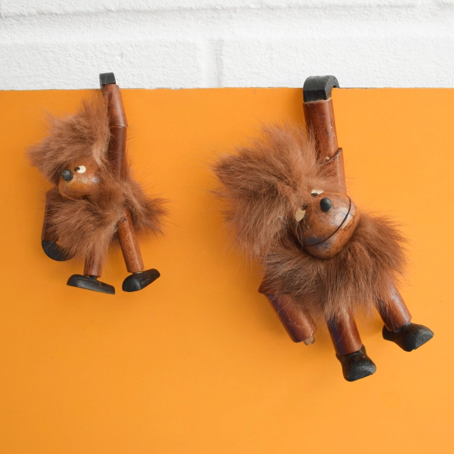 Vintage 1960s Teak Gonk / Ape Figures - Kay Bojensen / Hans Bolling