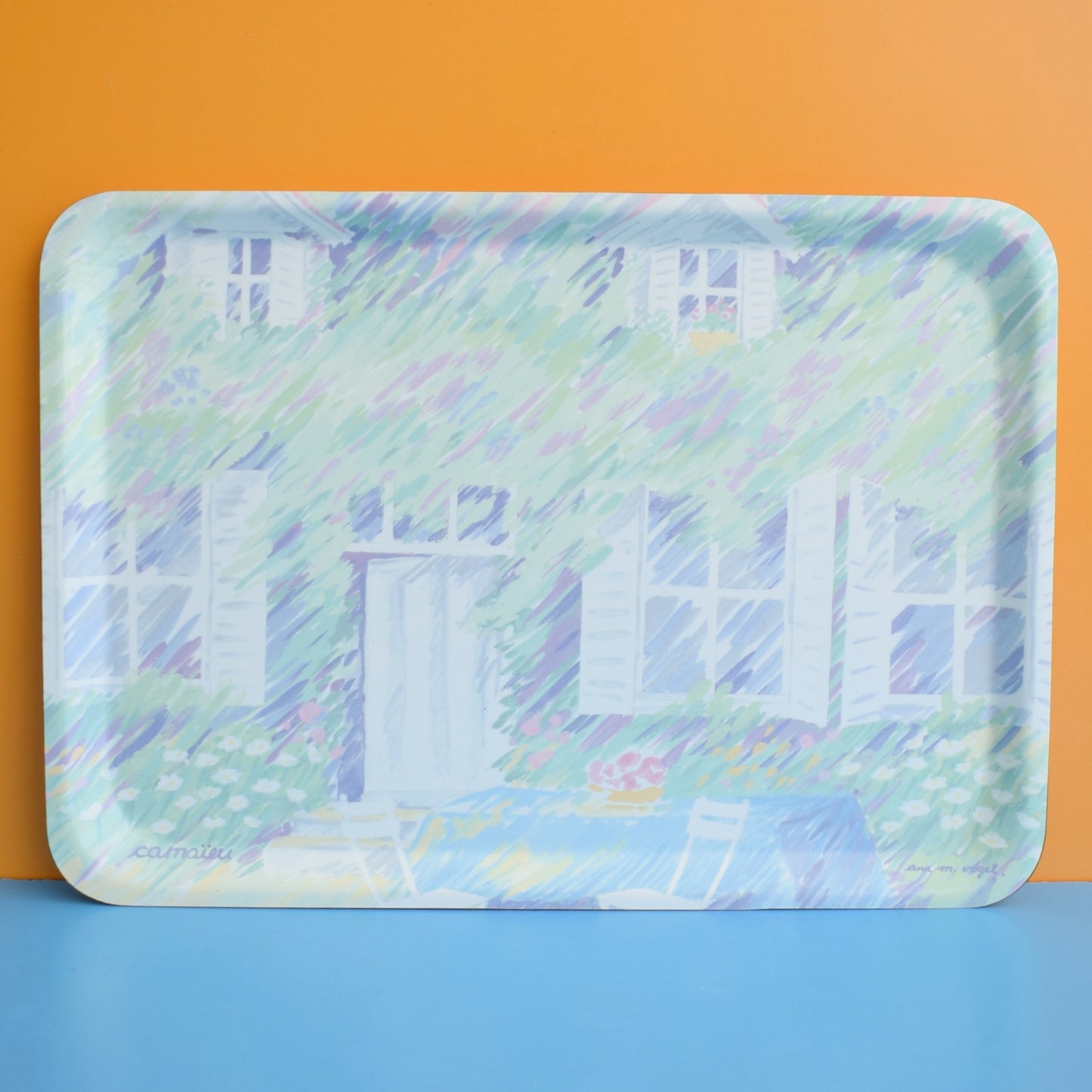 Vintage 1960s Melamine Plastic - Pastel Shades by Vintage
